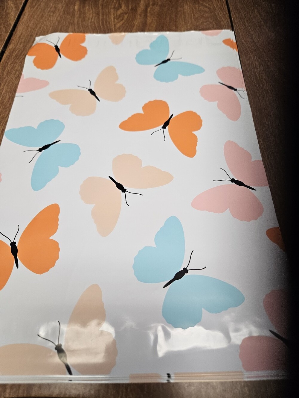 Pastel Butterfly Colorful Polymailer Packages